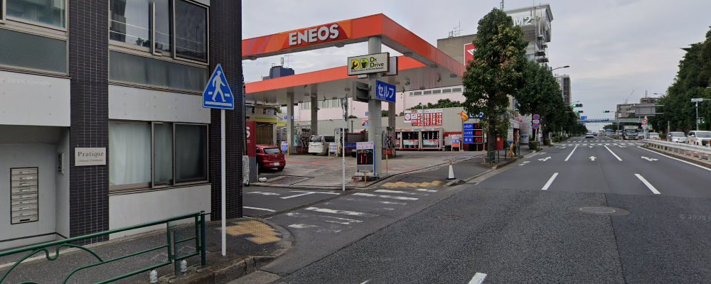 ENEOS セルフ環八砧SSの外観