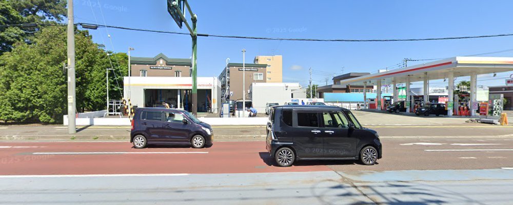 アイックス車検 セルフ野幌SSの外観